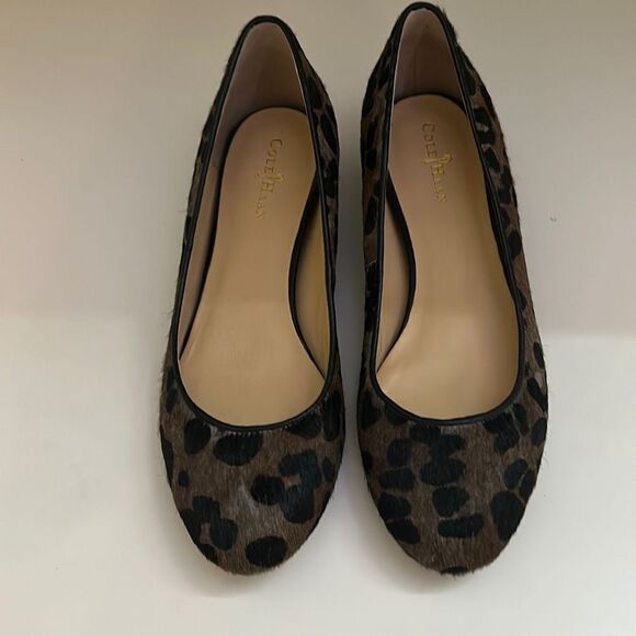 Cole Haan Calf Hair Ballet Flats - Picture 1 of 8